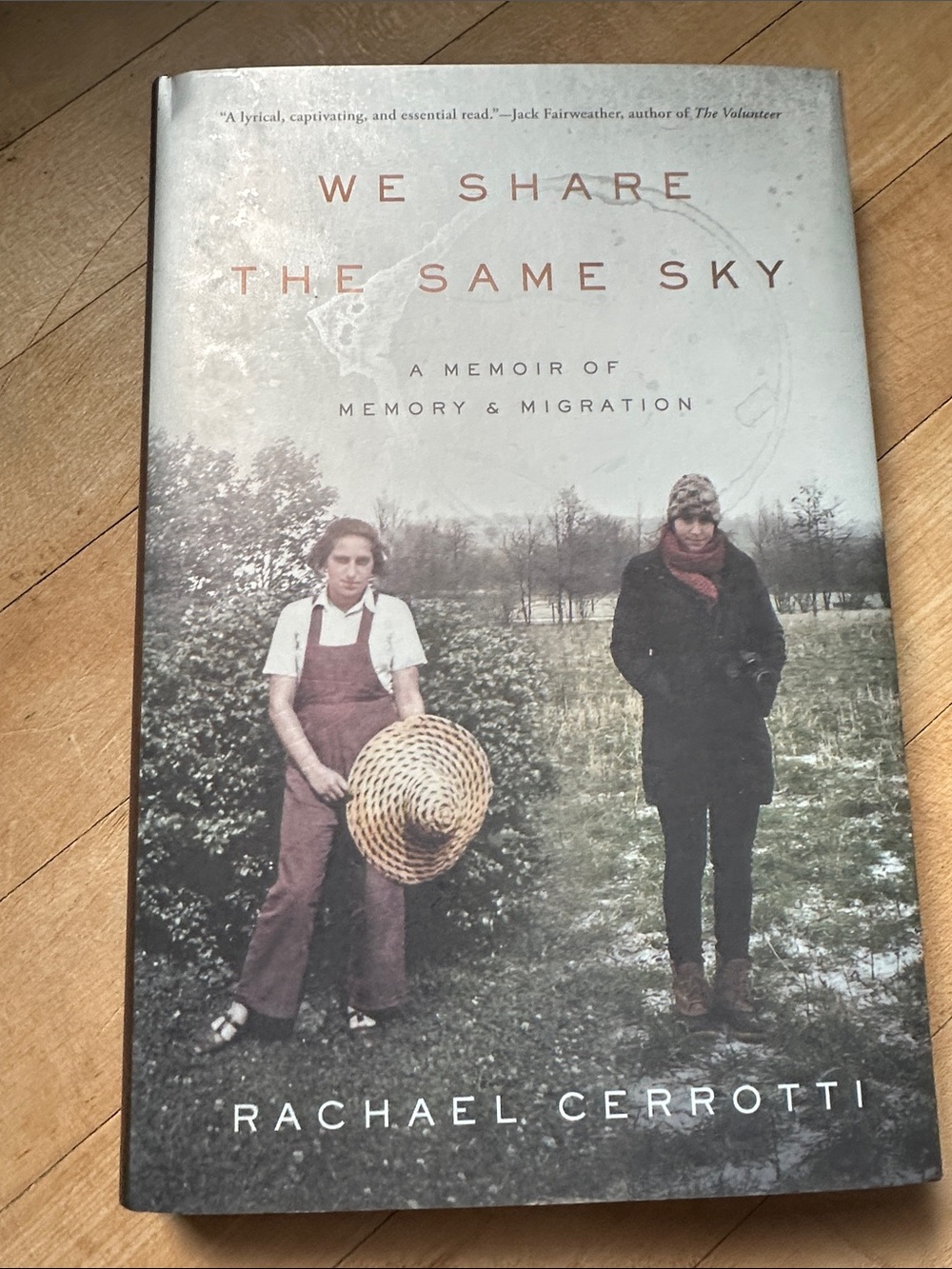 We Share The Same Sky - Hardcover Memoir (Gray Cover)